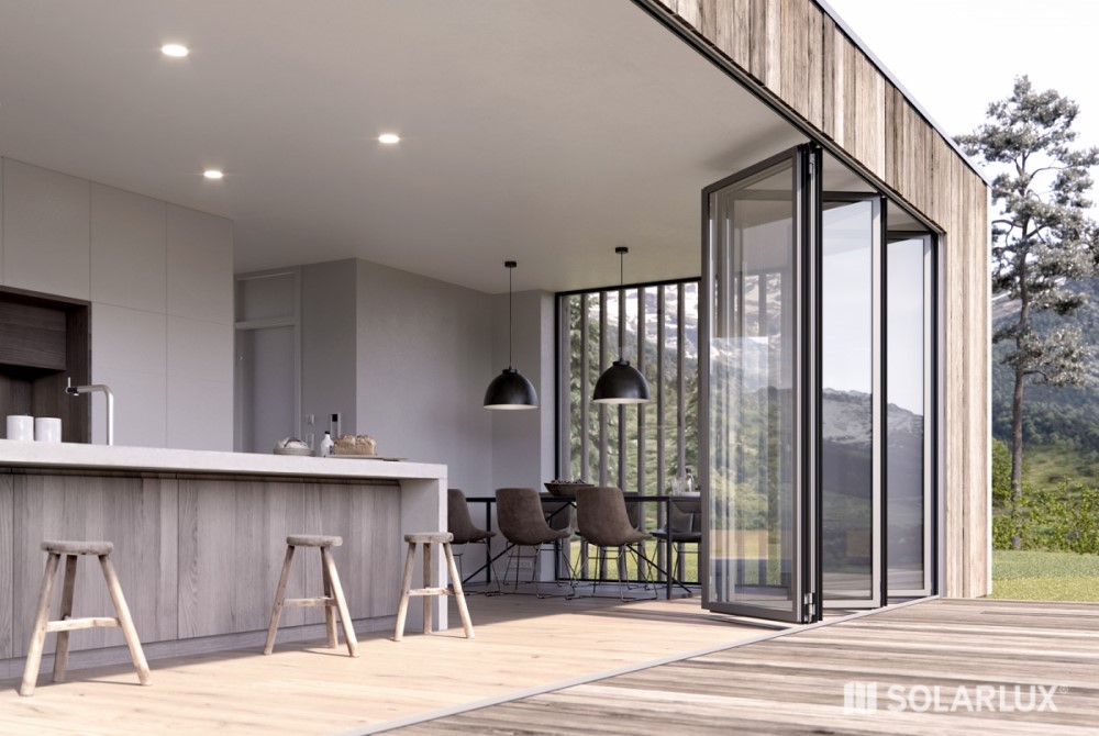 Solarlux bifolds door