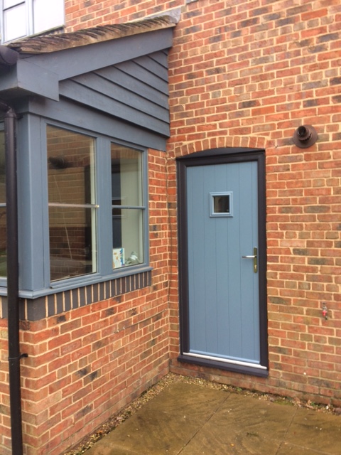 Solidor composite back door