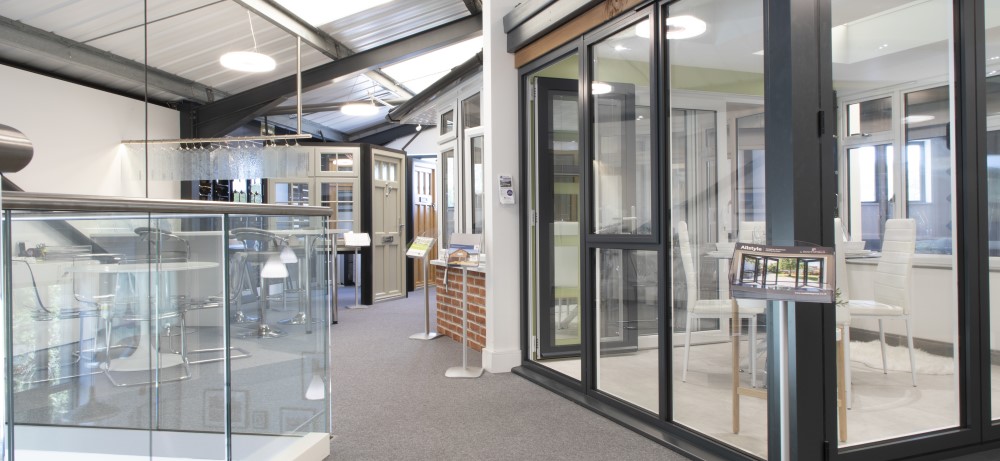 Inside the showroom of Southfield