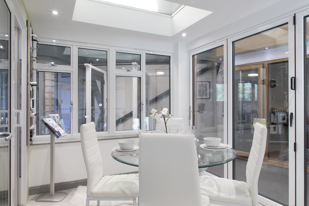 Inside the showroom of Southfield Windows