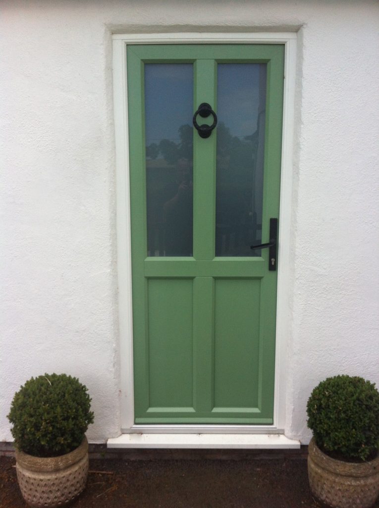 Green Back door