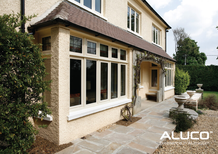 Cream Aluco windows