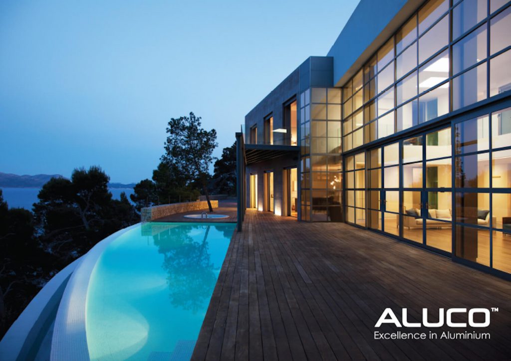 Aluco aluminum house