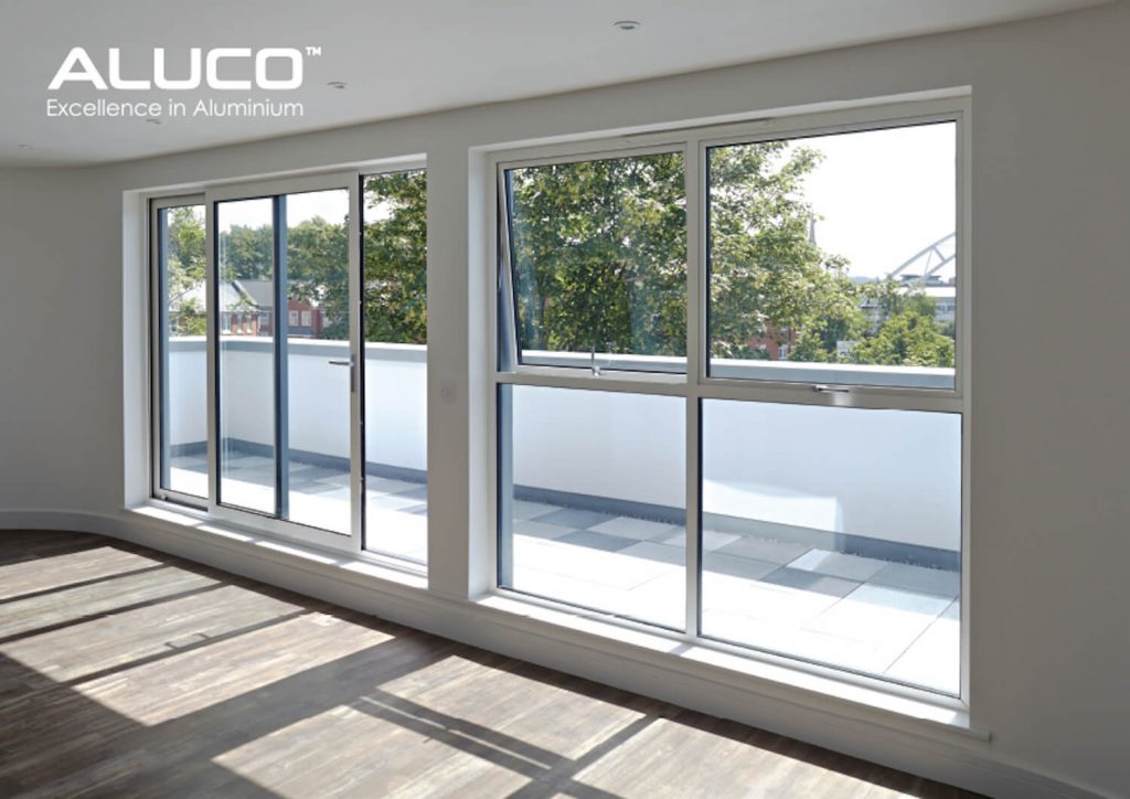 Aluco steel window