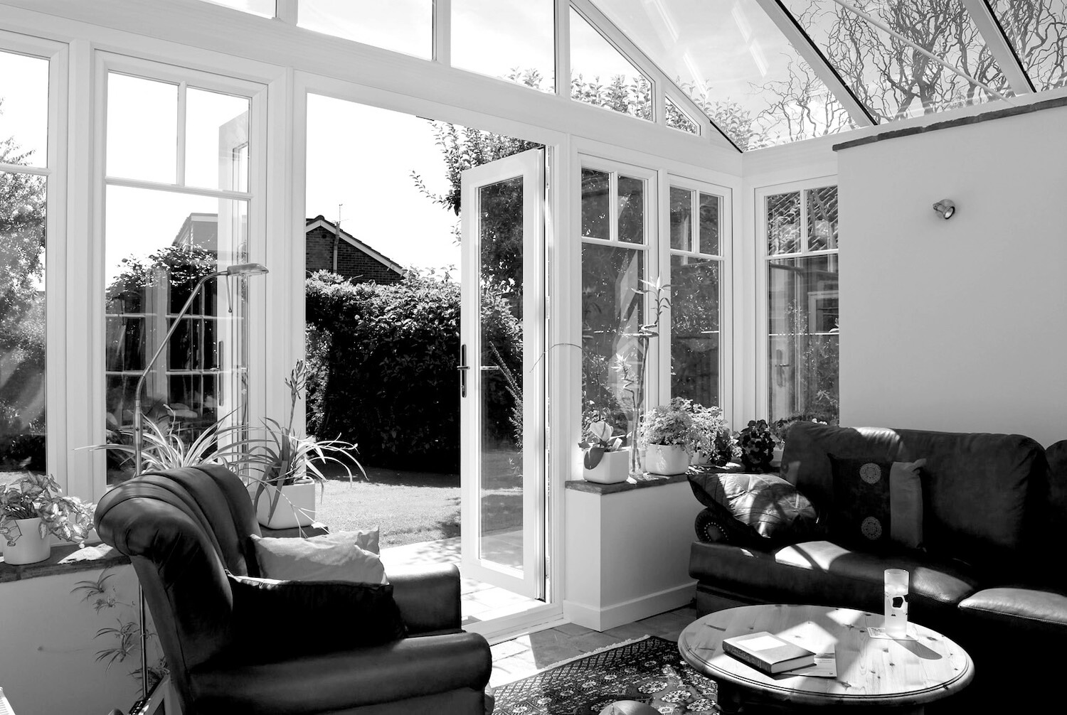 Classic french doors